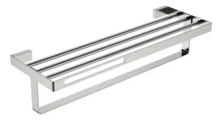 Полка для полотенец Boheme Q 10947-NB брашированный никель